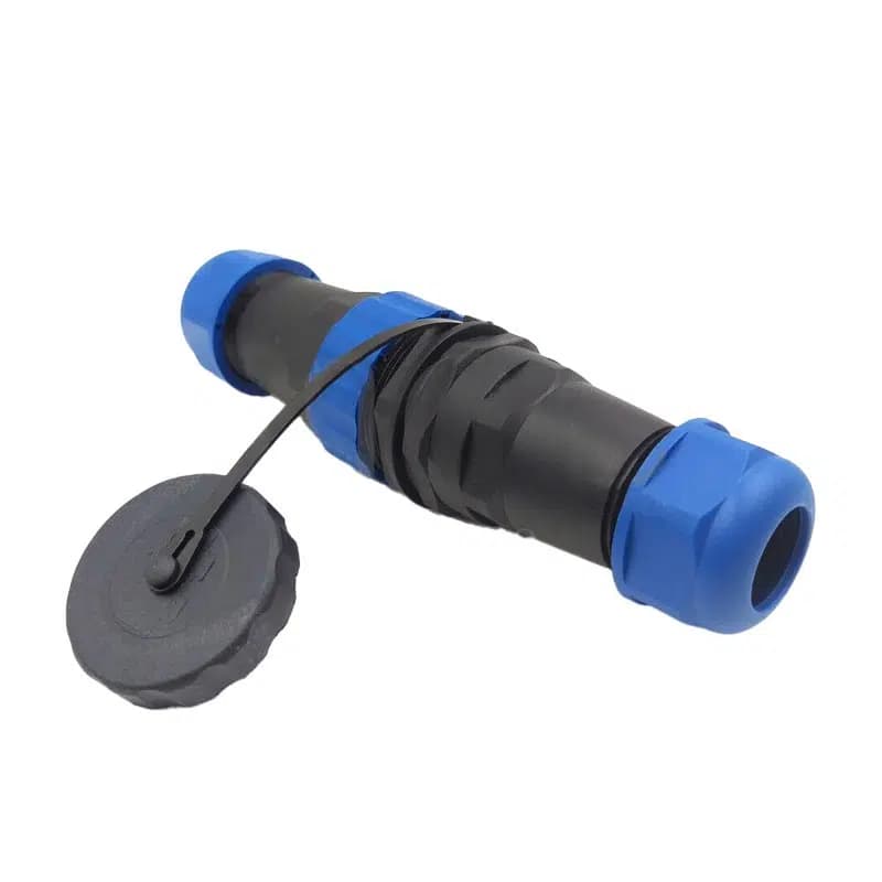 SD28 Su Geçirmez 2 Pin 28 Mm Düz Kablo Konnektör - küçük görsel 3