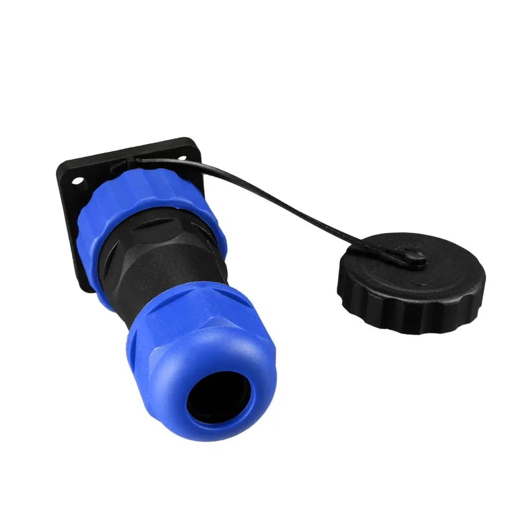 SD28 Su Geçirmez 3 Pin 28 Mm Dörtgen Konnektör - küçük görsel 2