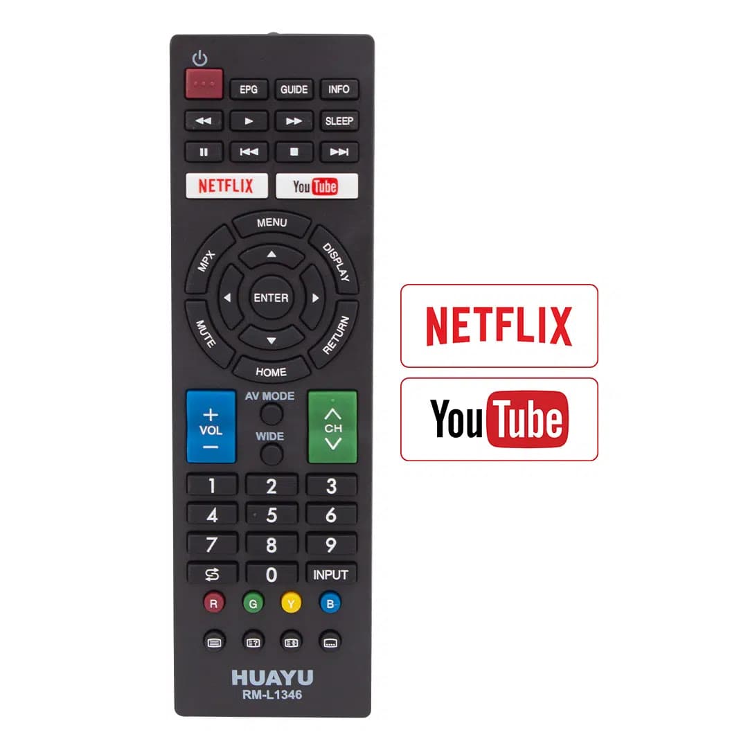 Sharp RM-L1346 Lcd Netflix Lcd Led Tv Kumandası - Seyyar Elektronik