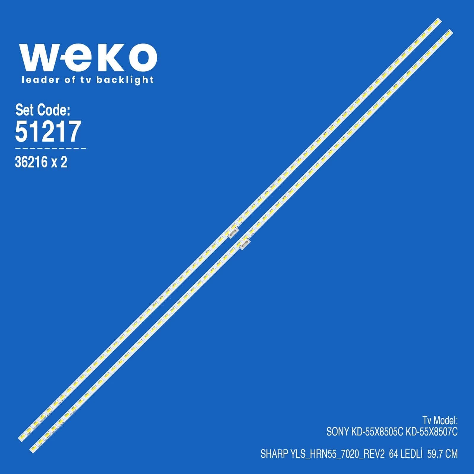 Sony KD-55X8505C 55'' 2 Adet Tv Led Bar - Seyyar Elektronik