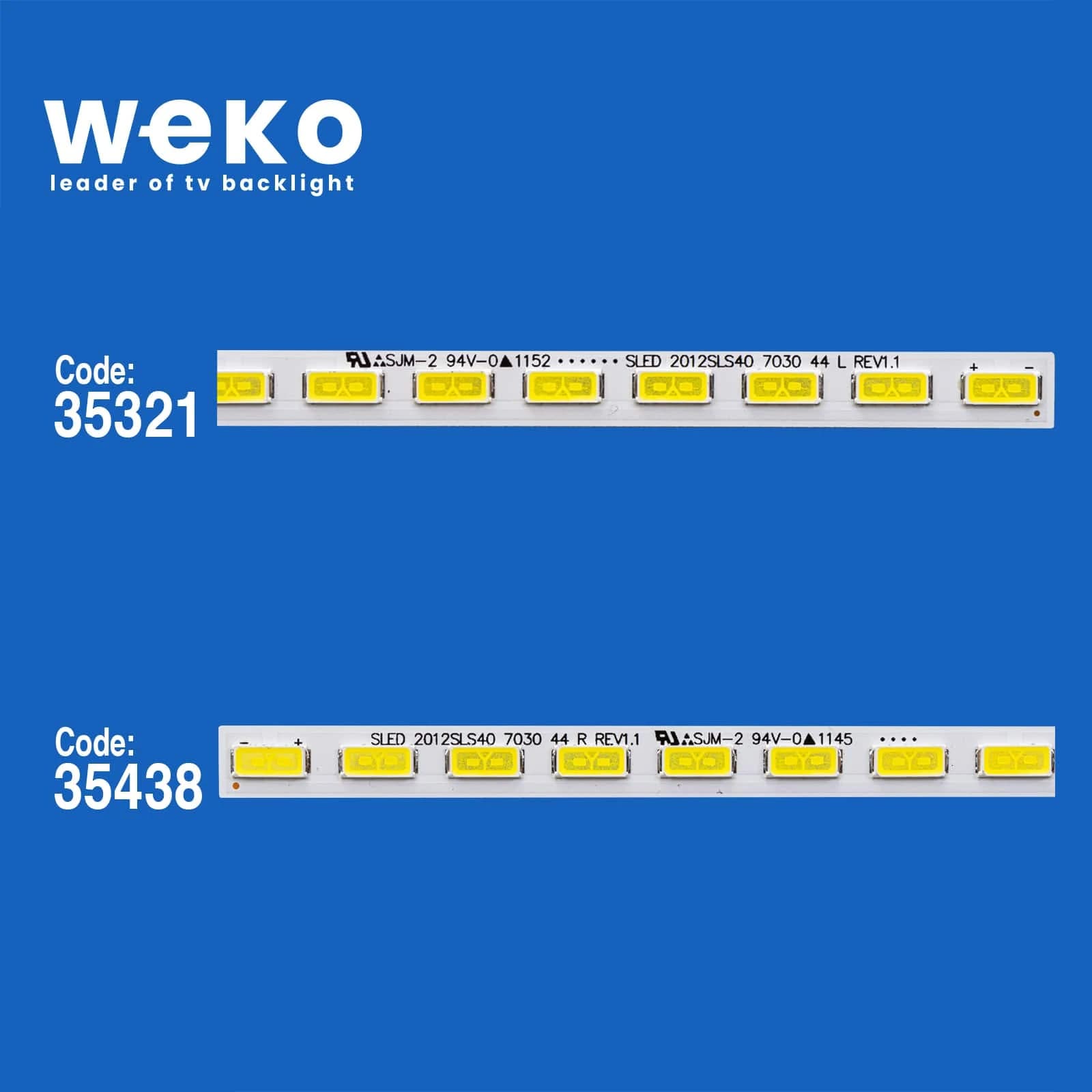 Sony Kdl-40HX750 40'' inç 2 Adet Tv Led Bar - küçük görsel 2