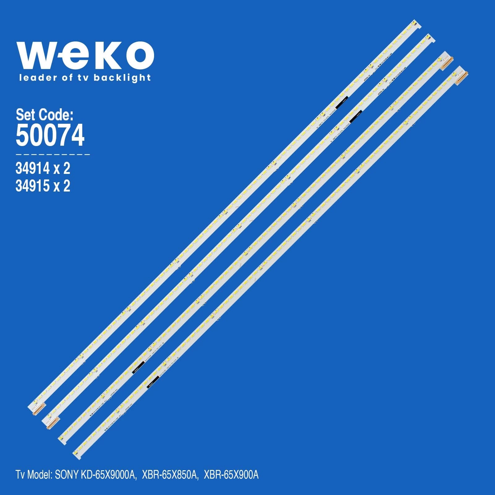 Sony Xbr-65X900A 65'' inç 4 Adet Tv Led Bar - Seyyar Elektronik