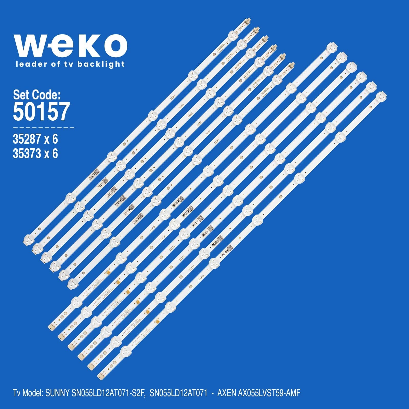 Sunny SN055LD12AT071-S2F 55'' inç 12 Adet Tv Led Bar - Seyyar Elektronik