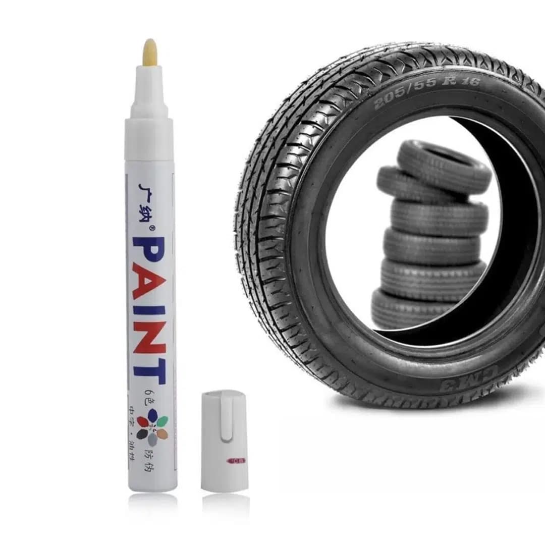 Sunup M101 Sarı Araç Motosiklet Lastik Boya Kalemi - Seyyar Elektronik