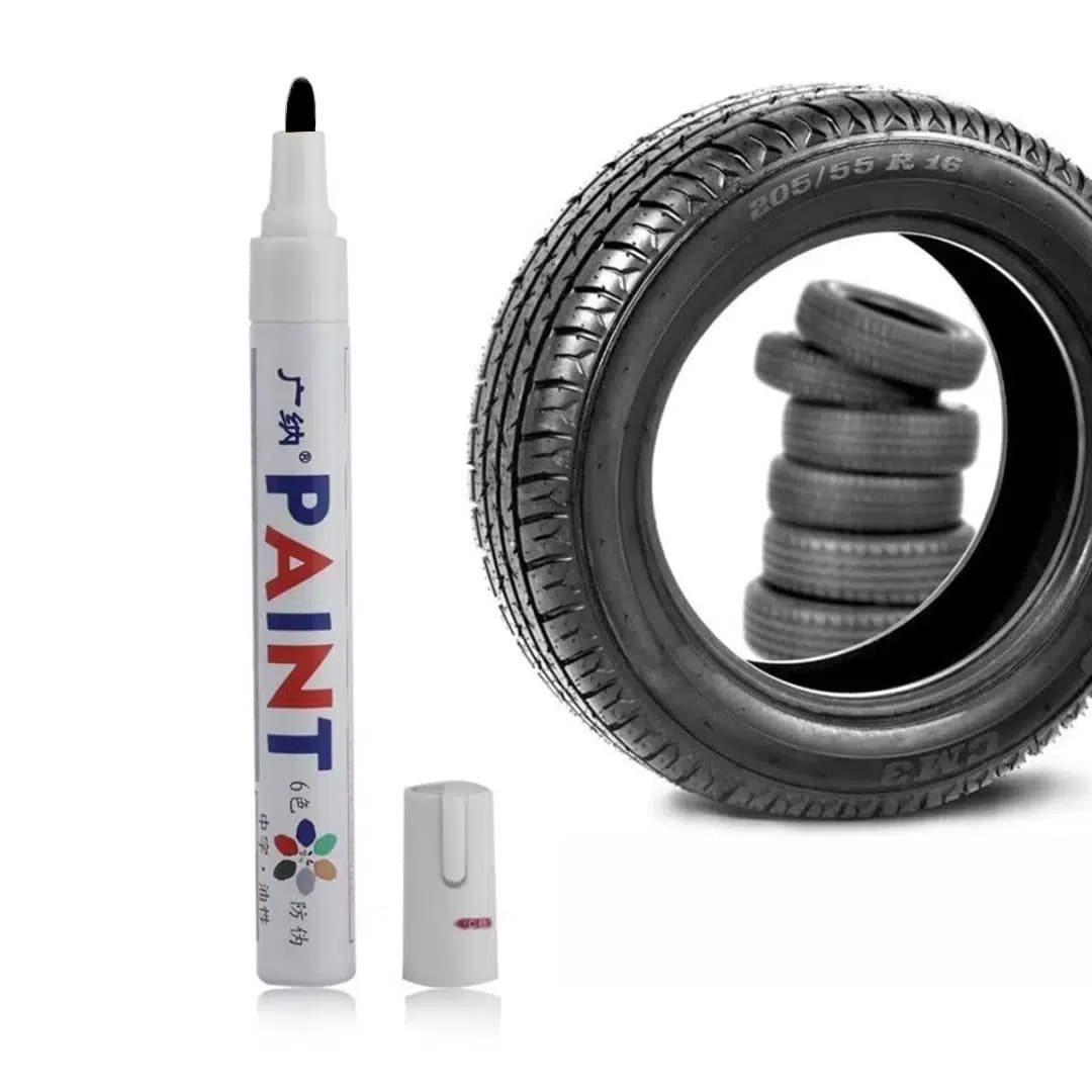 Sunup M101 Siyah Araç Motosiklet Lastik Boya Kalemi - Seyyar Elektronik