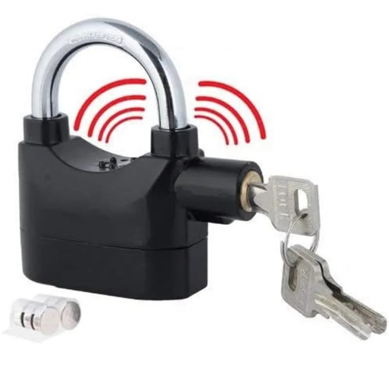 Sunup SN-20474 110 Ses Alarmlı Asma Kilit - Seyyar Elektronik