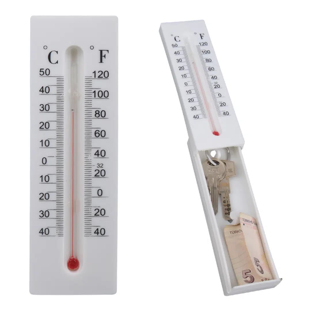 Sunup SN-24891 Dekoratif Gizli Bölmeli Termometre - küçük görsel 2
