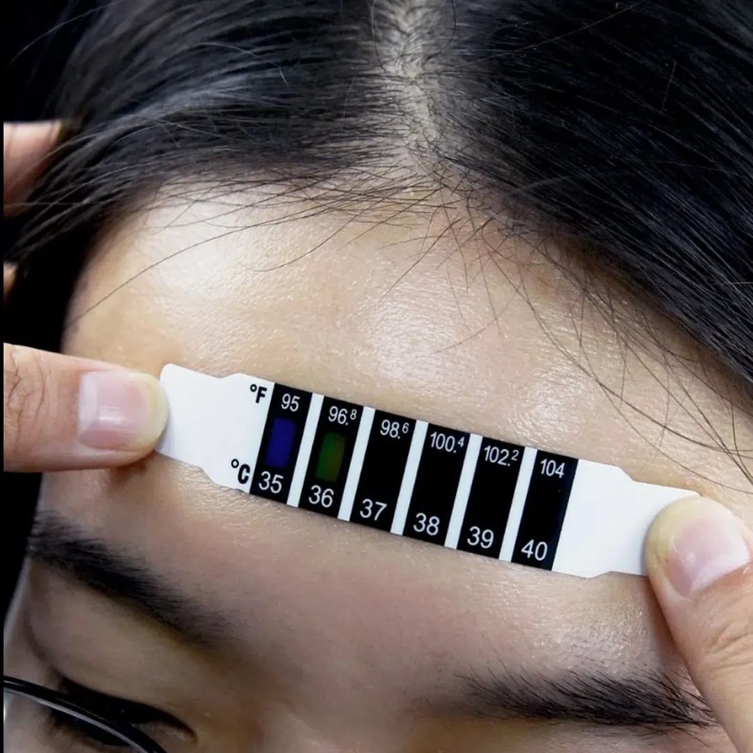 Sunup SN-24936 Yapışkanlı Şerit Bebek Alın Ateş Ölçer - küçük görsel 2