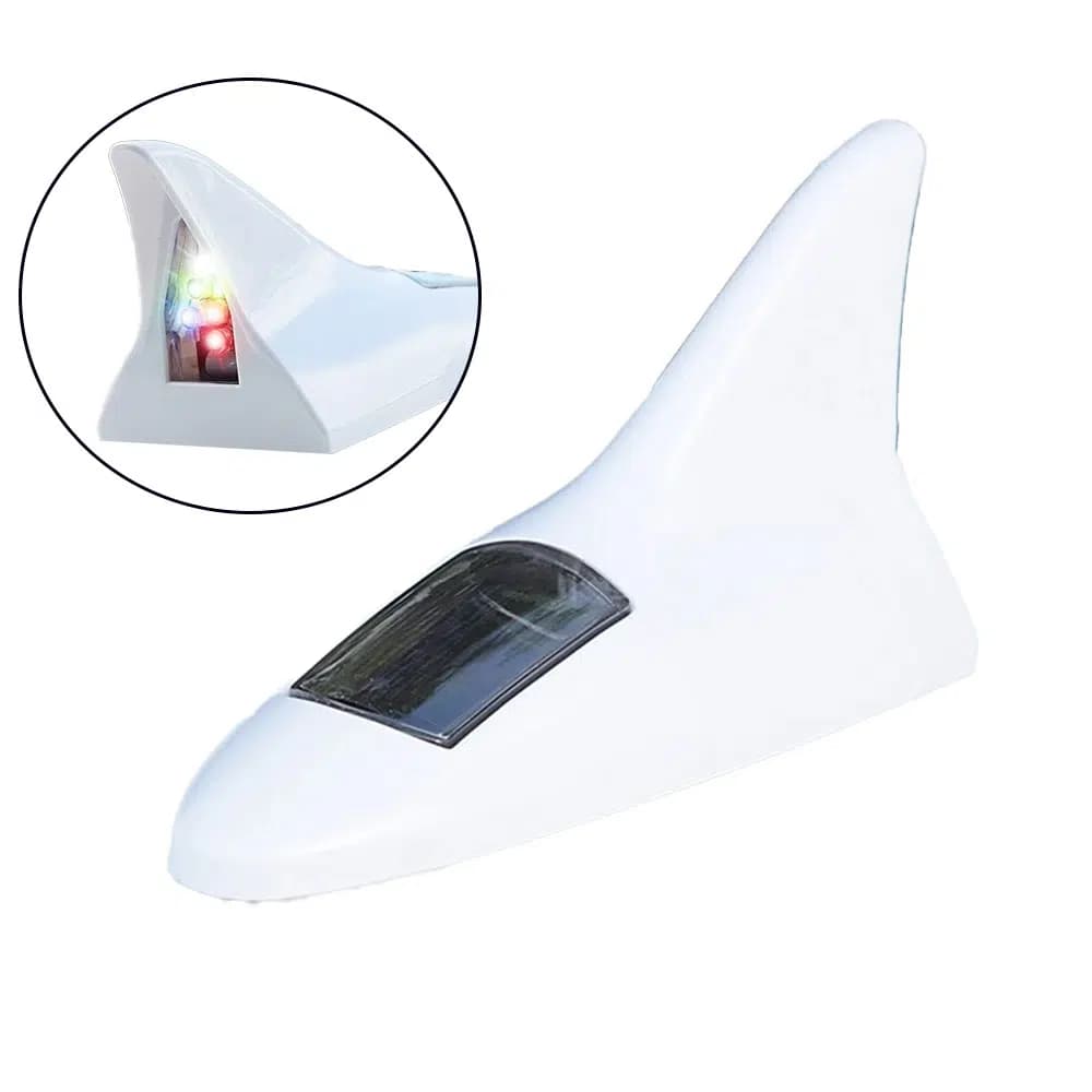 Sunup Solar Led Işıklı Shark Oto Anten Lambası - Seyyar Elektronik