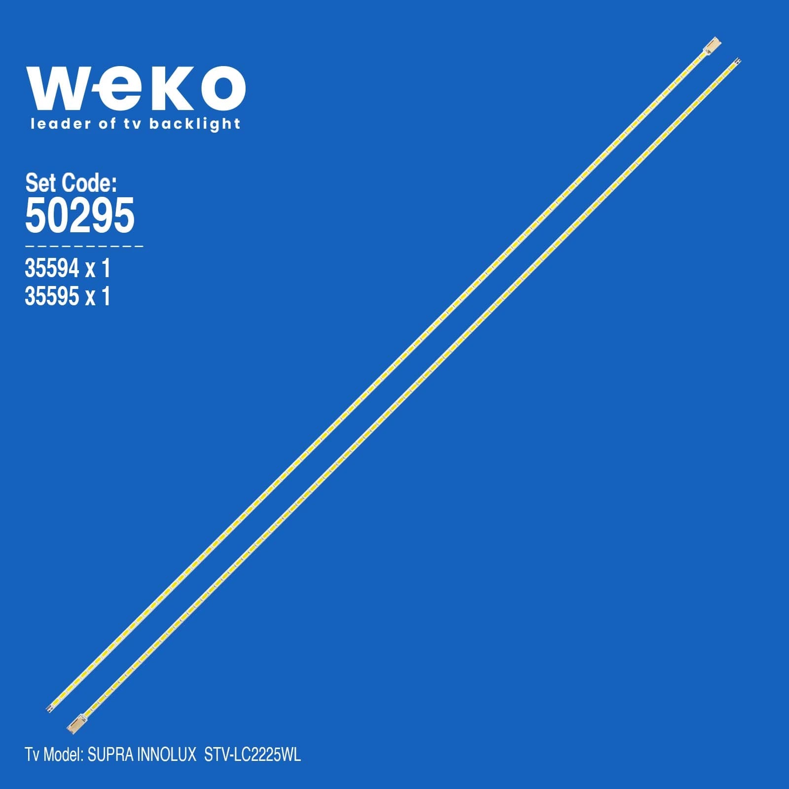 Supra Innolux Stv-Lc2225Wl 22'' inç 2 Adet Tv Led Bar - Seyyar Elektronik