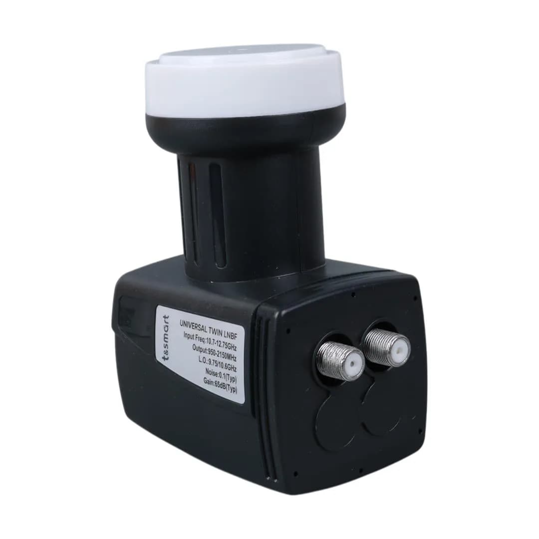T&Smart 0.1dB Ultra HD 4K Universal Çiftli Lnb - Seyyar Elektronik