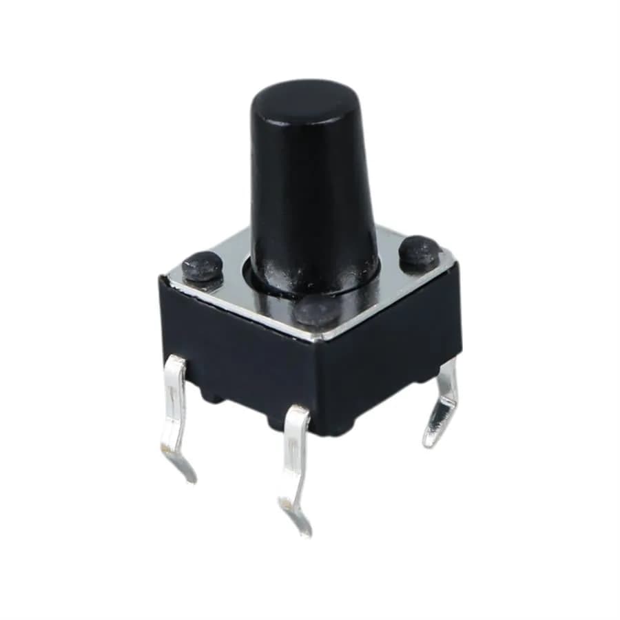 Tact Switch (C-9 Buton) 6X6X5Mm (Ic-200) - küçük görsel 1