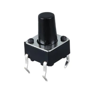 Tact Switch (C-9 Buton) 6X6X5Mm (Ic-200) - küçük görsel 5