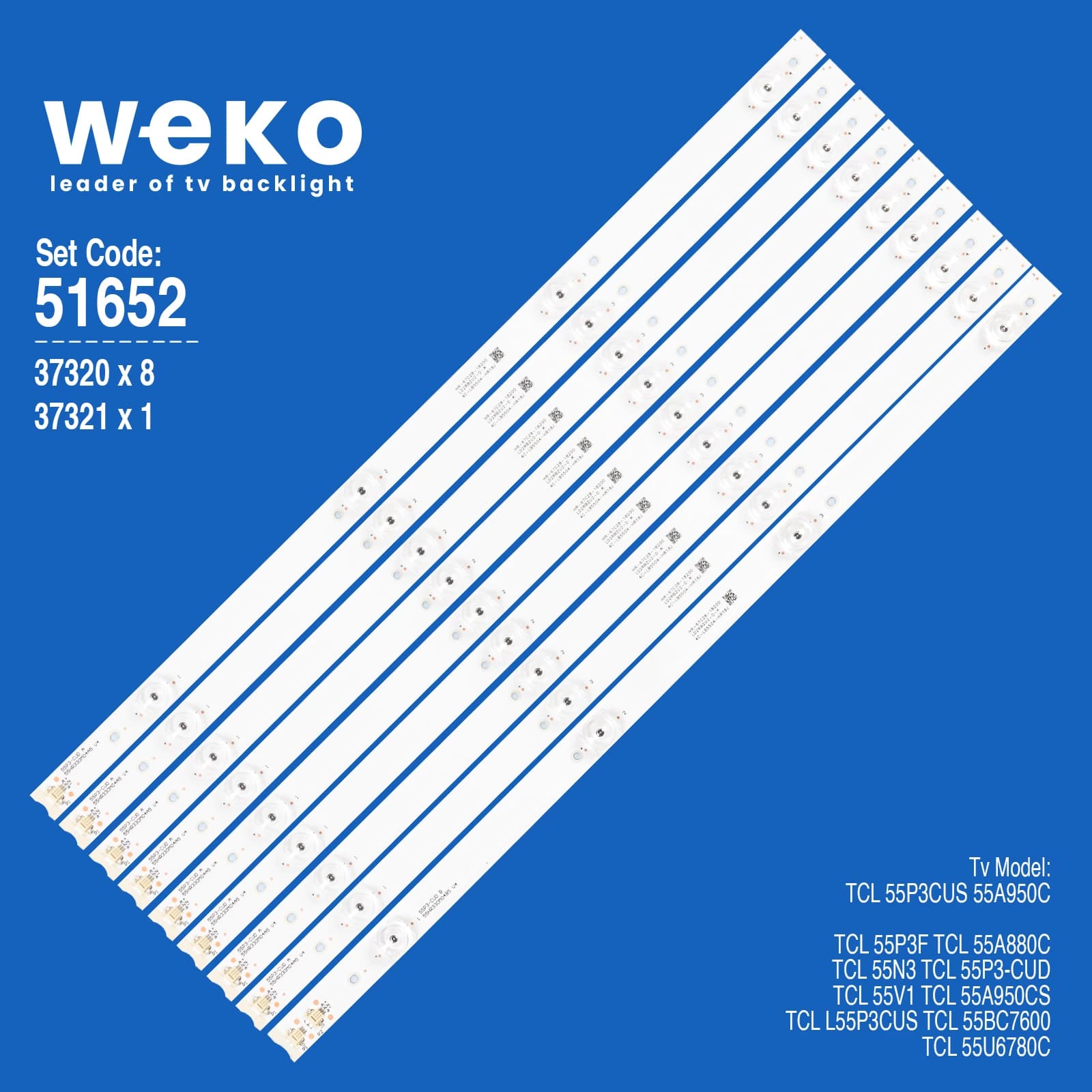 Tcl 55A950C 55'' 9 Adet Tv Led Bar - Seyyar Elektronik