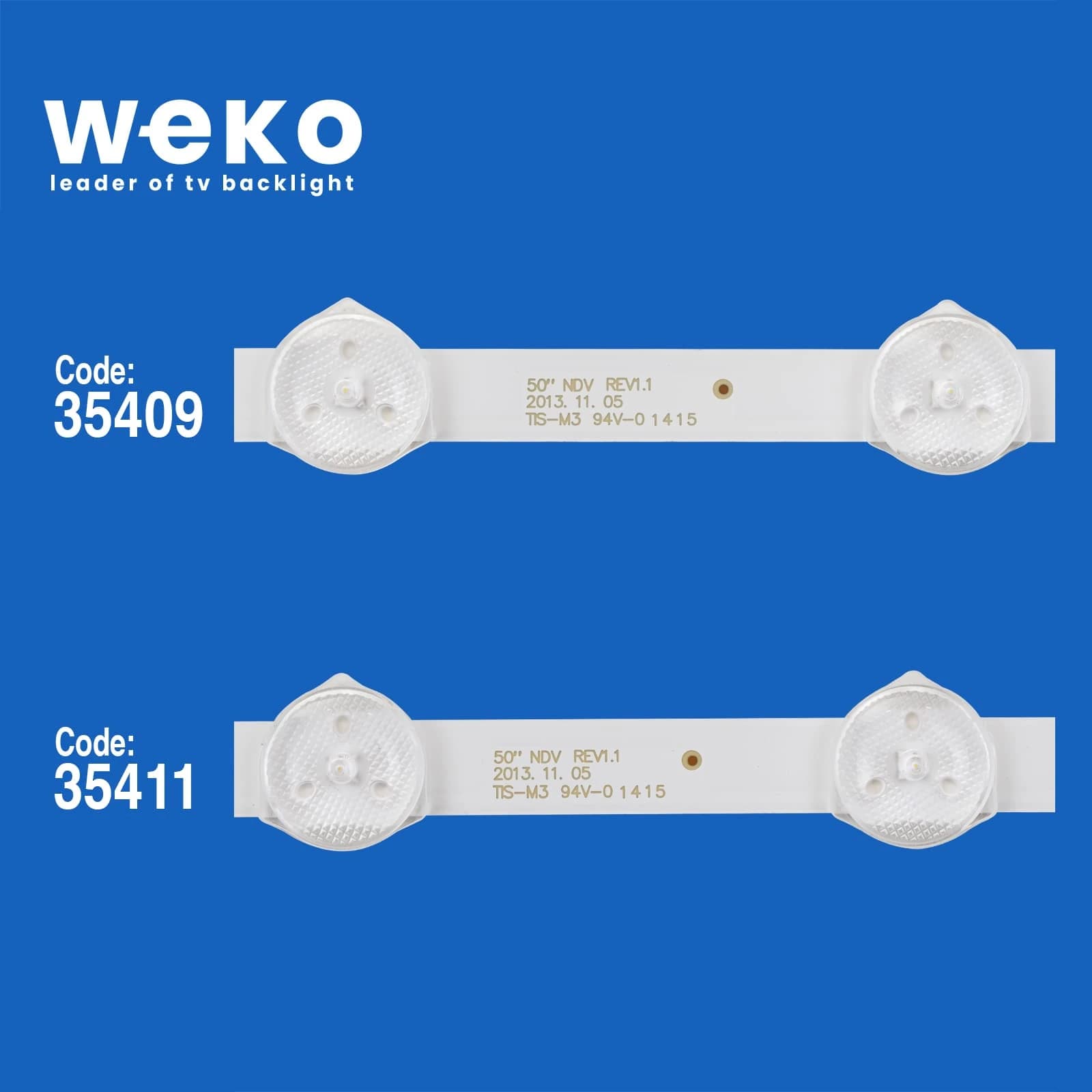 Techwood 50DLED272 50'' inç 7 Adet Tv Led Bar - küçük görsel 2