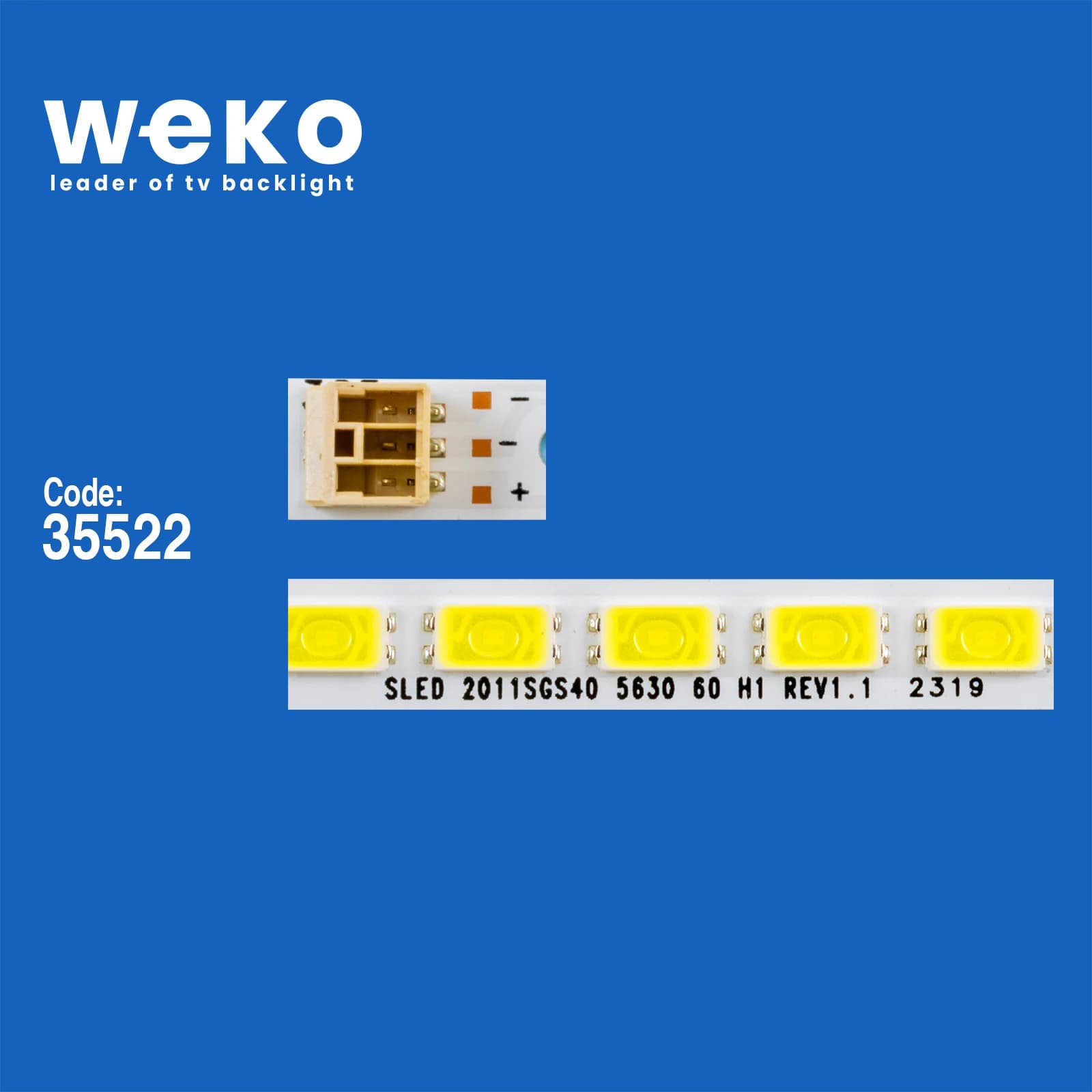 Techwood LE40S182F 40'' 2 Adet Tv Led Bar (Seri 2) - küçük görsel 2