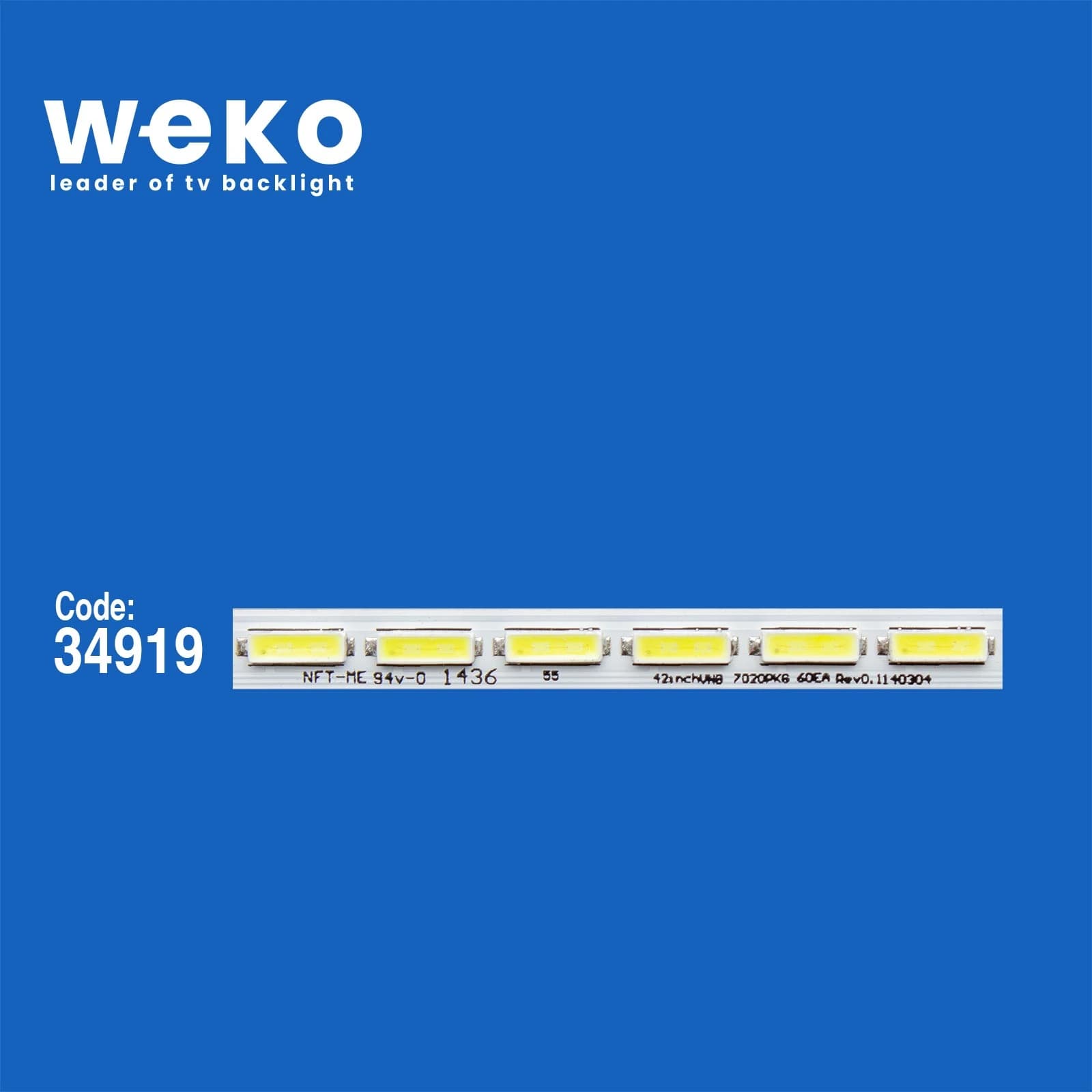 Techwood LE42S278F 42FX415D 42'' inç 1 Adet Tv Led Bar - küçük görsel 2