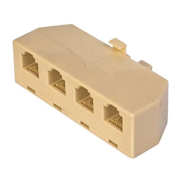 Telefon Dağıtıcı 1 Erkek / 4 Dişi Elektromer - Seyyar Elektronik