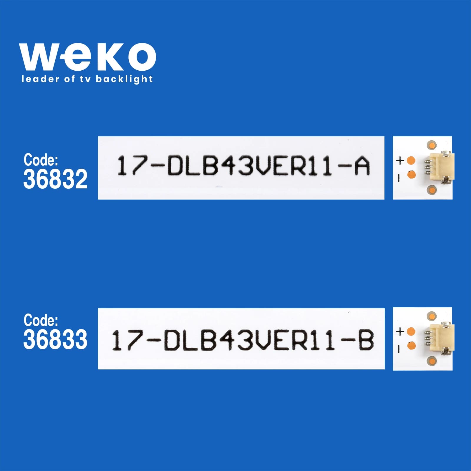 Telefunken 43TF6520FA 43'' inç 3 Adet Tv Led Bar - küçük görsel 2