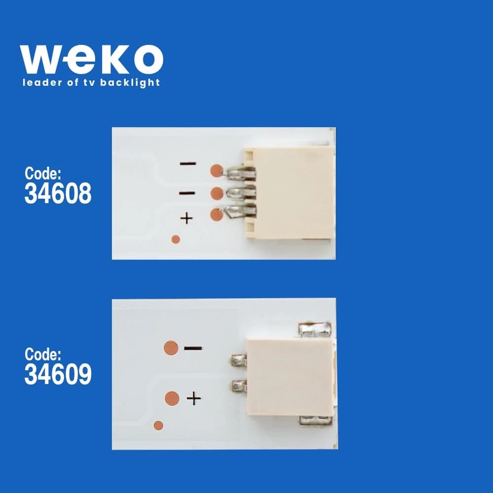 Telefunken 43TF8060 43'' inç 5 Adet Tv Led Bar - küçük görsel 3