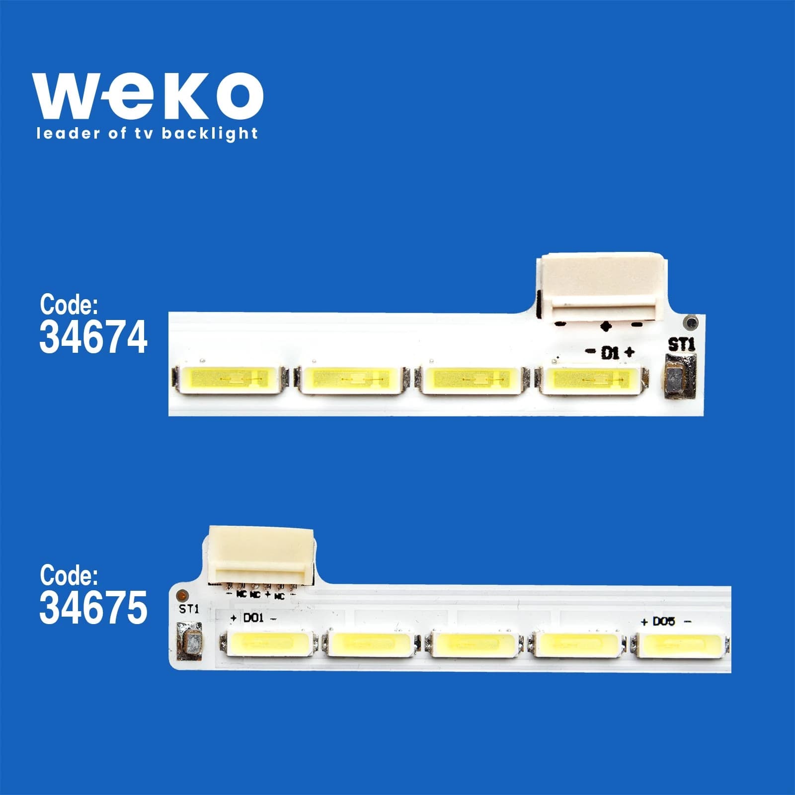 Telefunken 43TU6060 43'' inç 2 Adet Tv Led Bar - küçük görsel 2