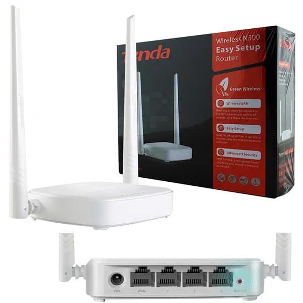 Tenda N301 4 Port 300 Mbps Router Ap Repeater - Seyyar Elektronik