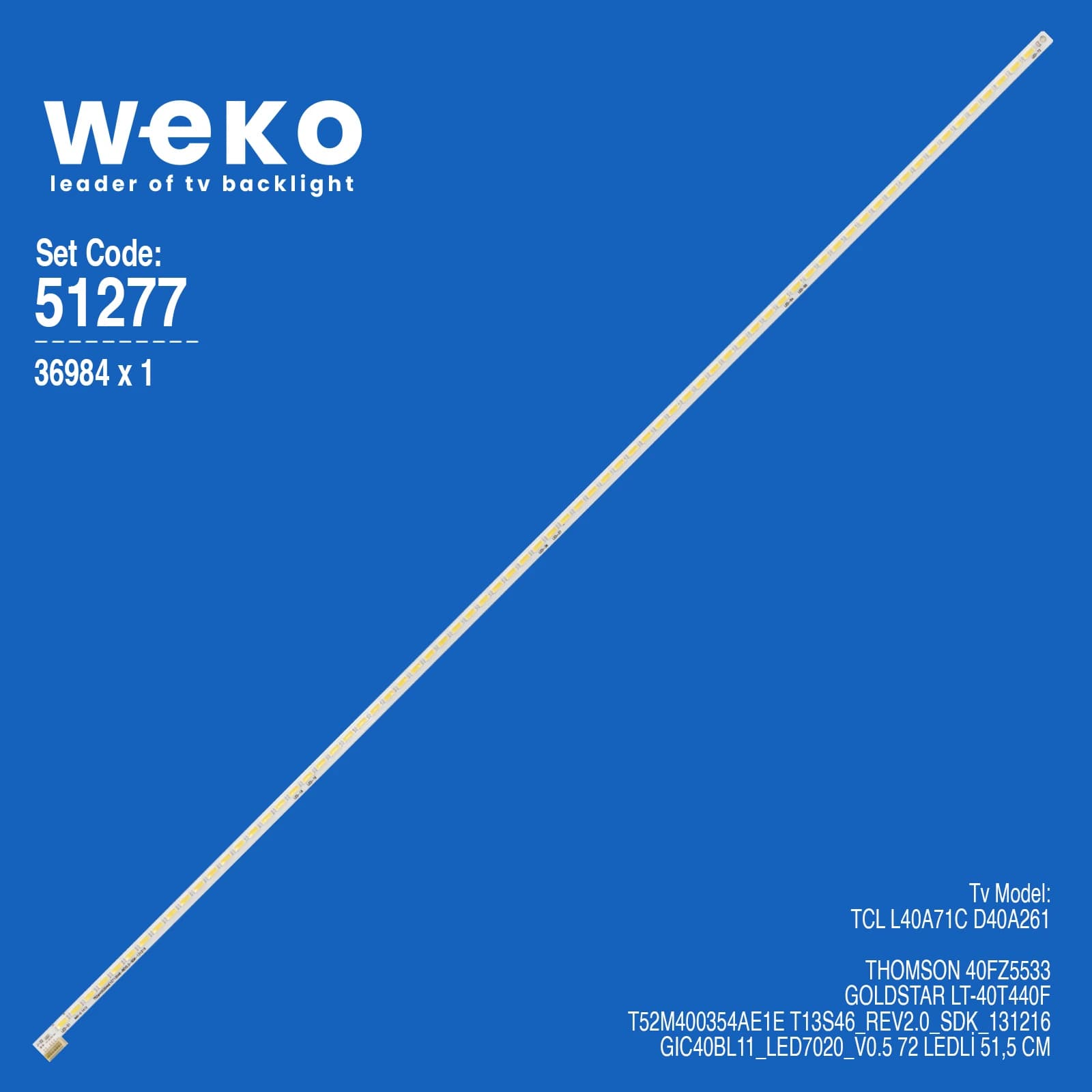 Thomson 40FZ5533 40'' 1 Adet Tv Led Bar - Seyyar Elektronik