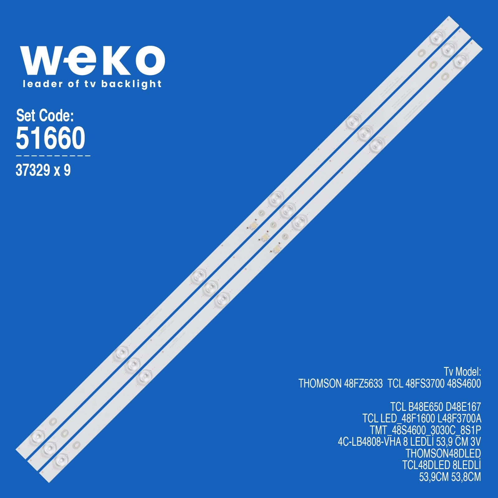 Thomson 48FZ5633 48'' 9 Adet Tv Led Bar - Seyyar Elektronik