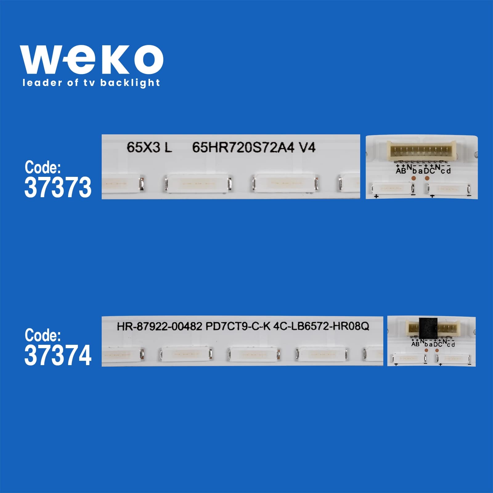 Toshiba 65U9700C 65'' 2 Adet Tv Led Bar - küçük görsel 2