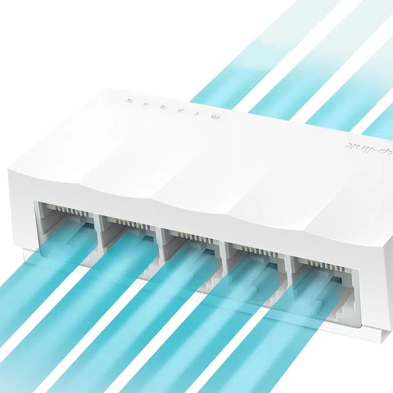 TP-Link LS1005 5 Port 10/100 Mbps Ethernet Switch - küçük görsel 2