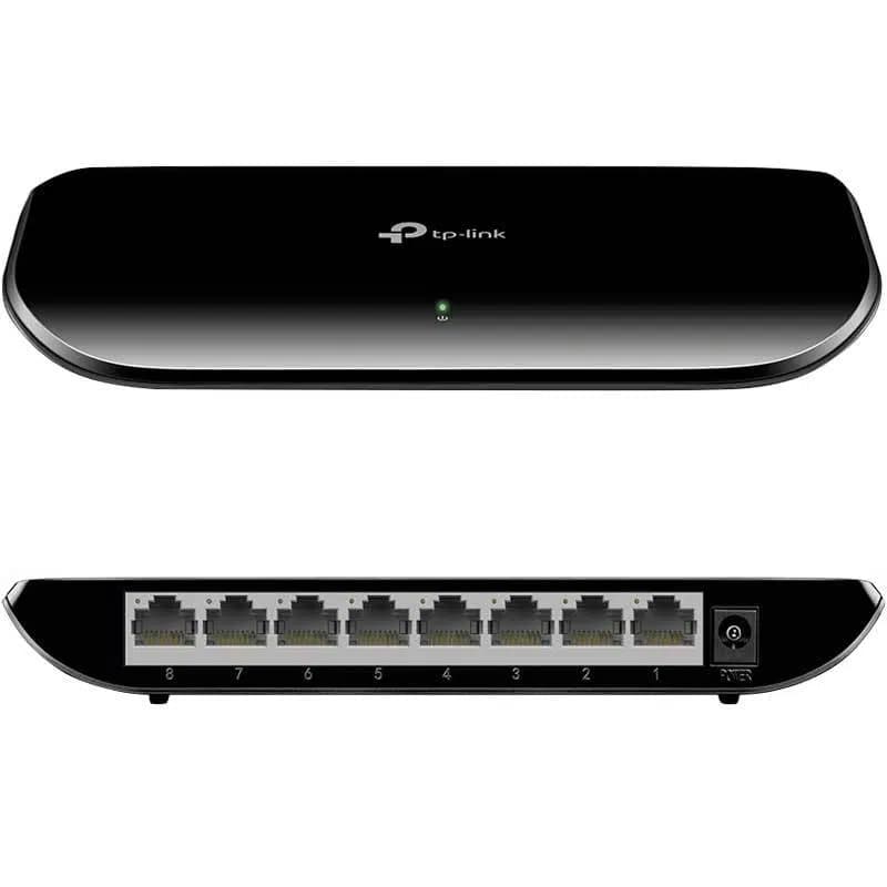 TP-Link TL-SG1008D 8 Port 10/100/1000 Gigabit Switch - küçük görsel 2