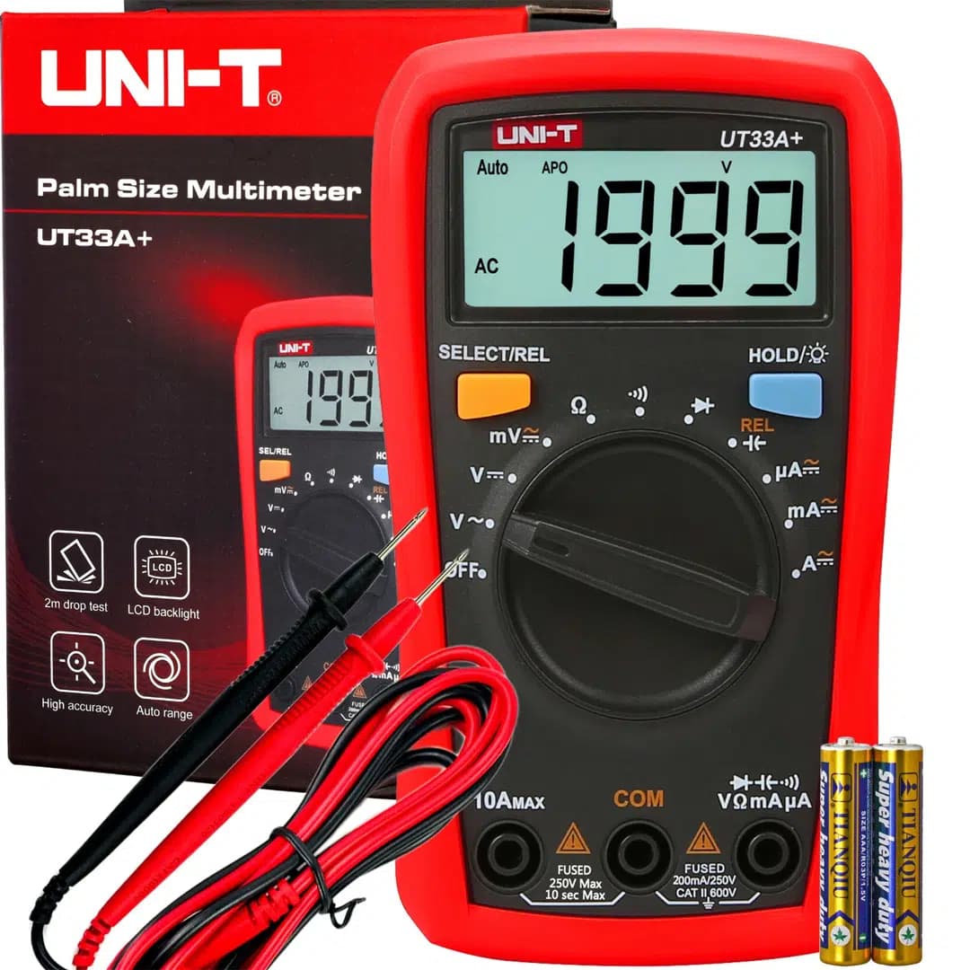 Unit UT 33A+ 600V Dijital Multimetre Ölçü Aleti - küçük görsel 4