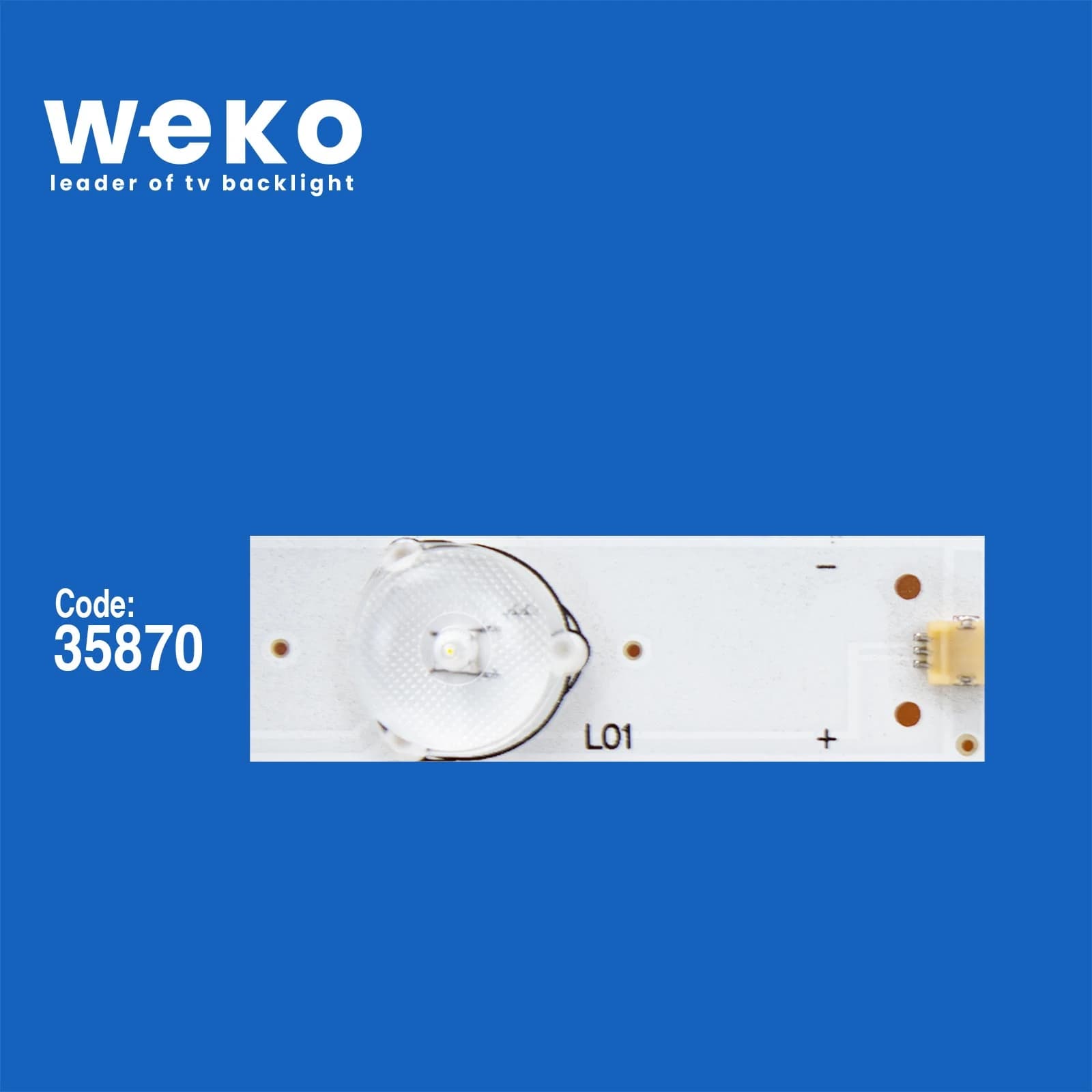 United LED32B16 32'' inç 3 Adet Tv Led Bar - küçük görsel 3