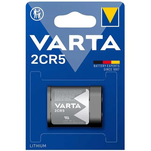Varta 2CR5 Lityum 6 Volt Fotoğraf Makinesi Pili - küçük görsel 3