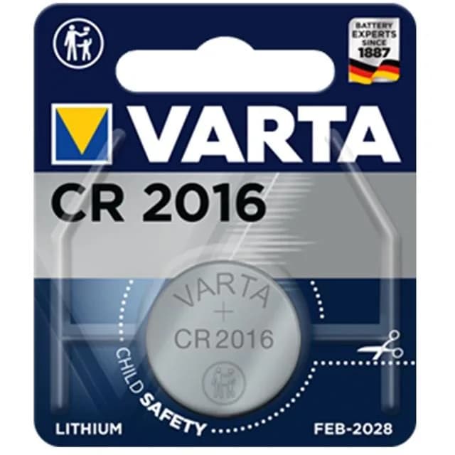 Varta CR 2016 3 Volt Lityum Tekli Pil - küçük görsel 3