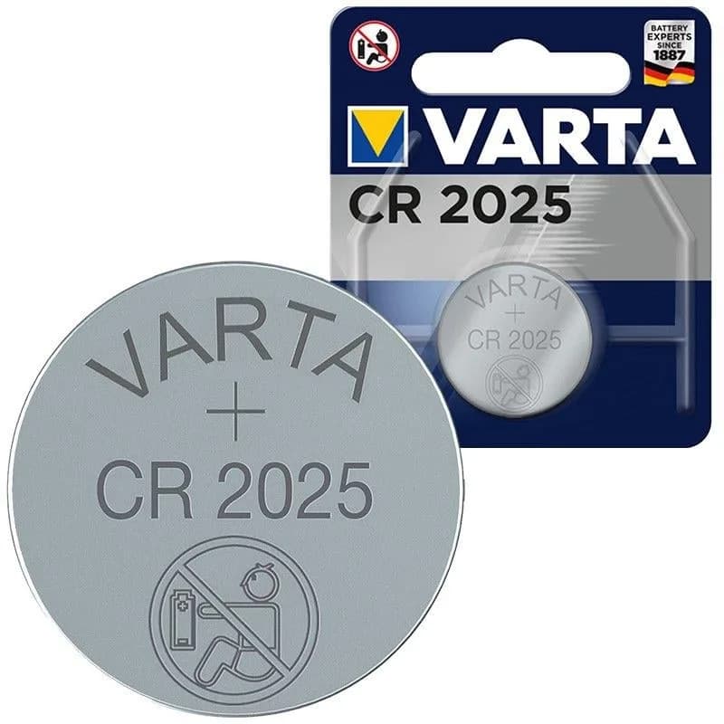 Varta CR 2025 3 Volt Tekli Lityum Pil - küçük görsel 3