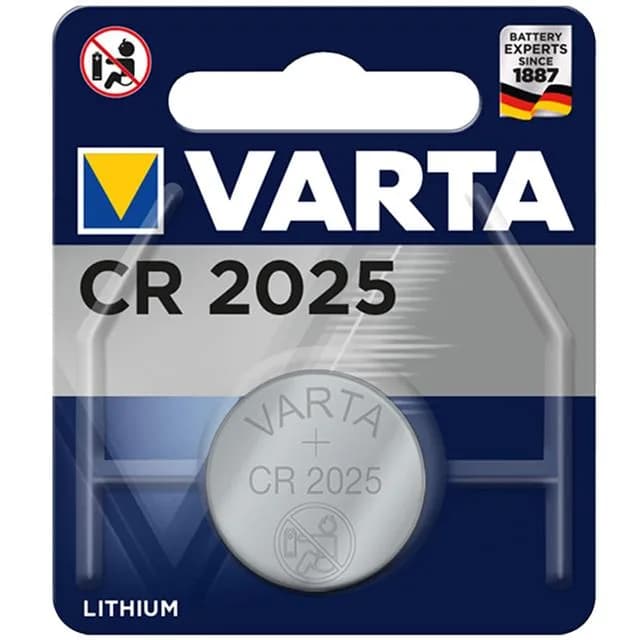 Varta CR 2025 3 Volt Tekli Lityum Pil - küçük görsel 4