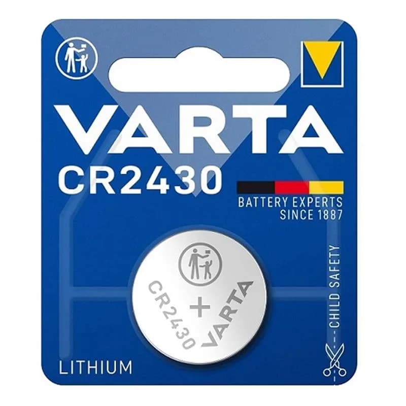 Varta CR2430 3 Volt Lityum Pil Tekli - Seyyar Elektronik
