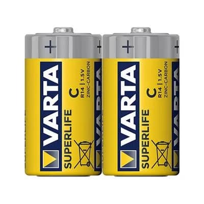 Varta Superlife Çinko Orta C Boy Pil (24'lü Paket) - küçük görsel 3