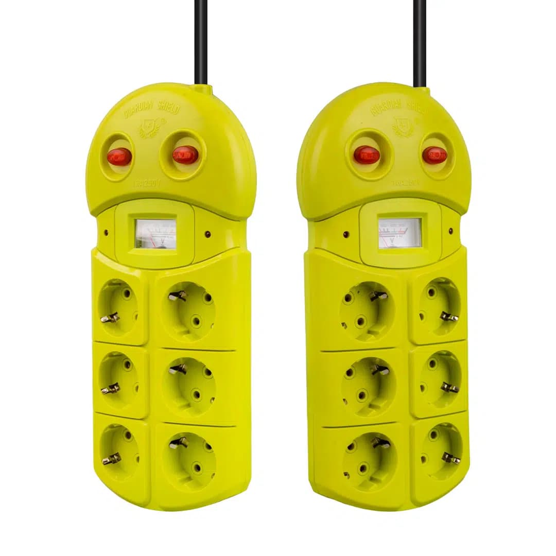 Vea VE-970B 6'Lı 1.5 Metre Grup Priz - küçük görsel 2