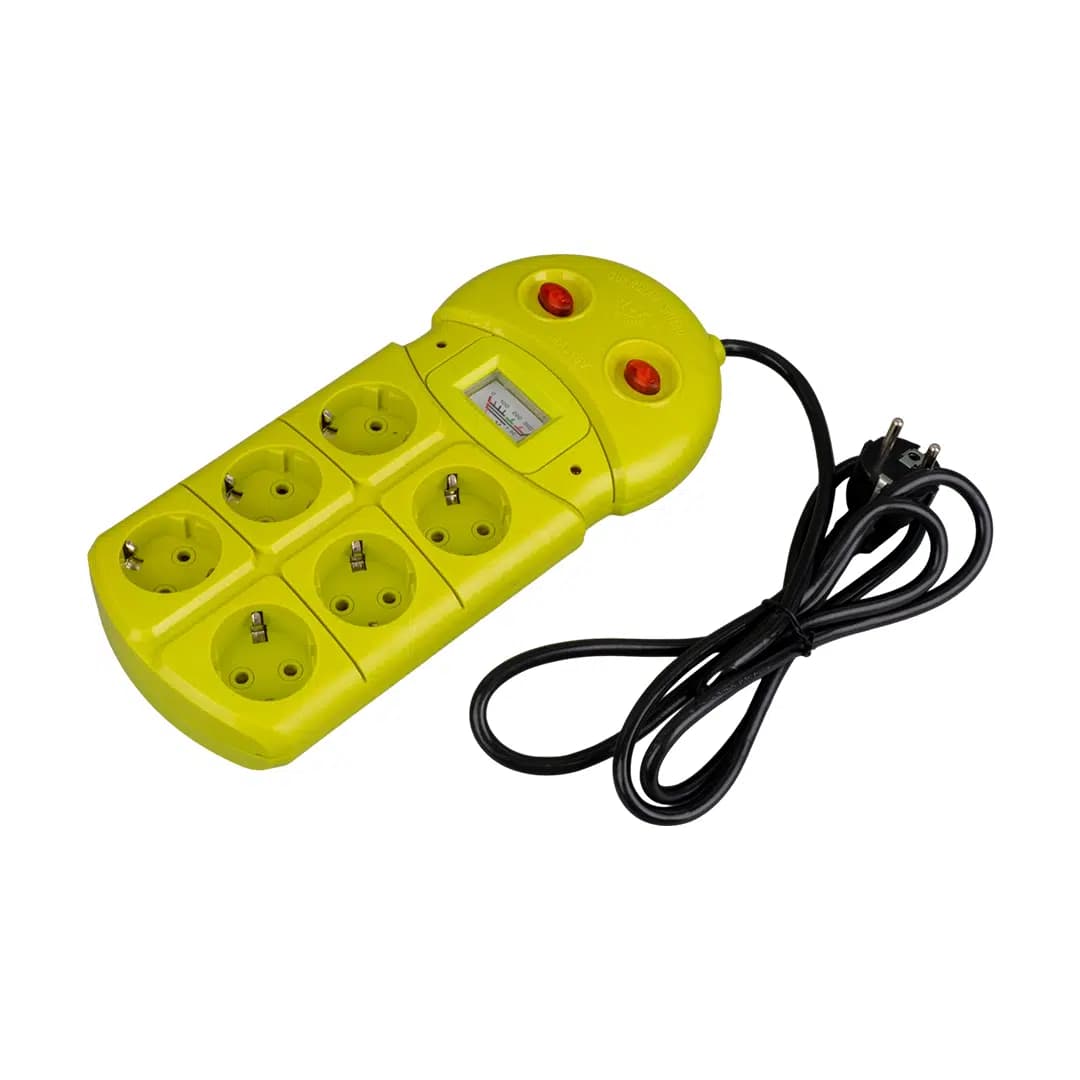 Vea VE-970B 6'Lı 1.5 Metre Grup Priz - küçük görsel 3