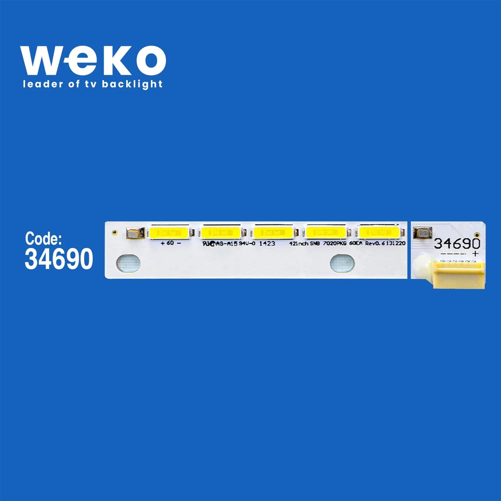 Vestel 42FA8200 42'' 1 Adet Tv Led Bar - küçük görsel 2