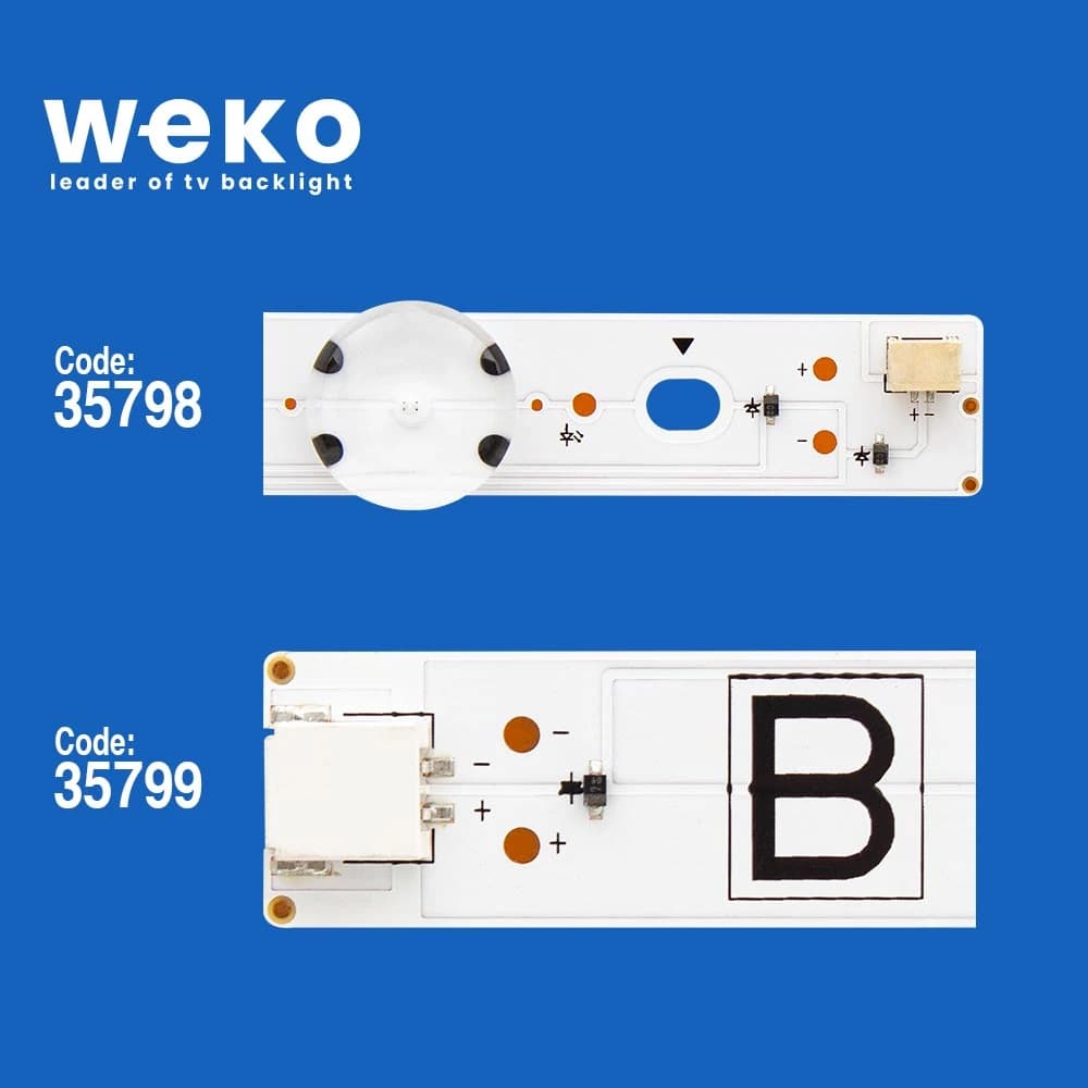 Vizio D70-F3 70'' inç 12 Adet Tv Led Bar - küçük görsel 3