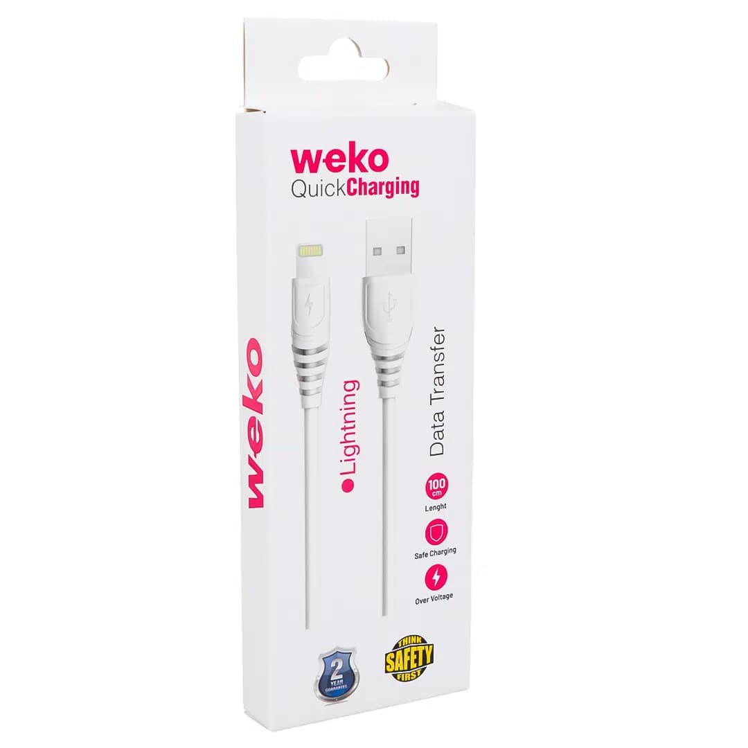 Weko WK-22019 USB To Lightning Telefon Şarj Kablosu - küçük görsel 3