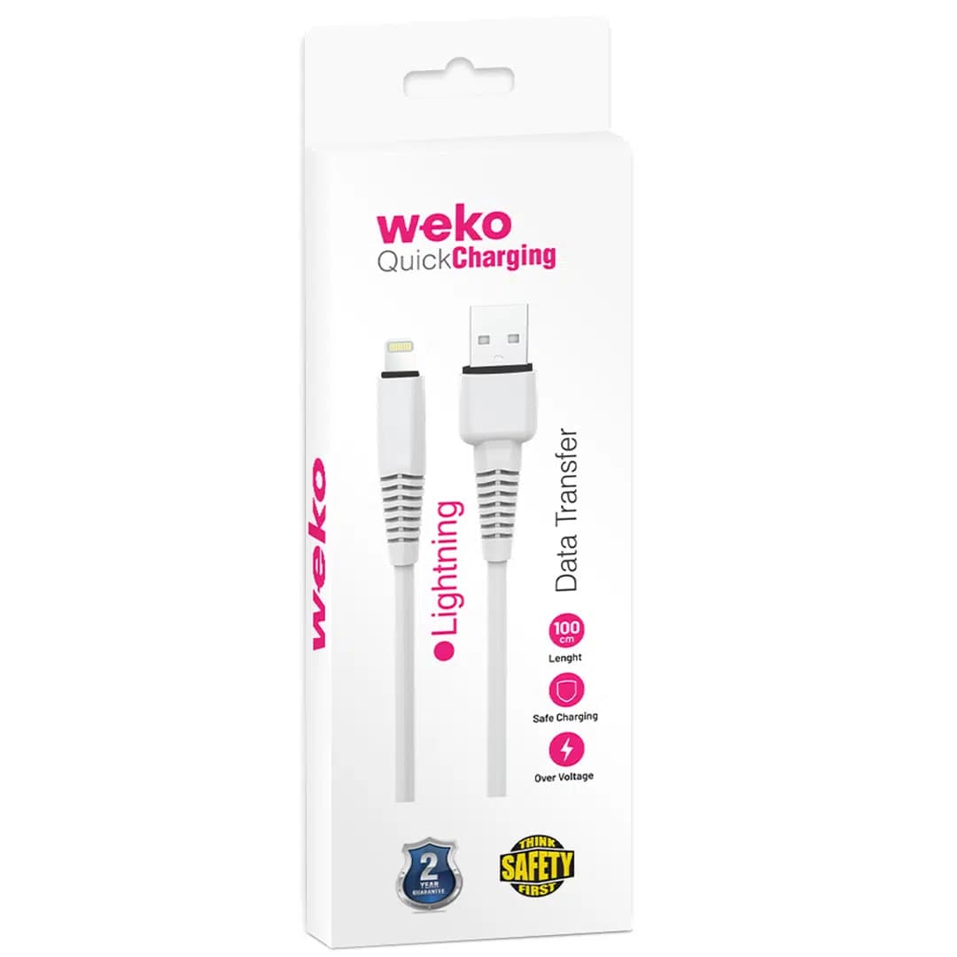 Weko WK-22022 USB To Lightning Telefon Şarj Kablosu - küçük görsel 3