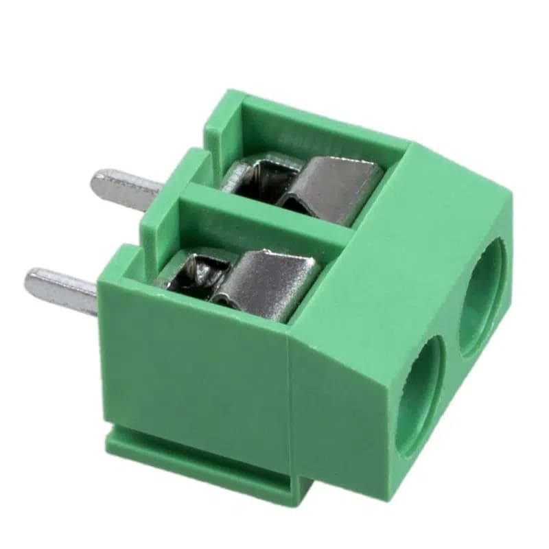 Yeşil Klemens 2'li (Öğrenciler İçin) - Seyyar Elektronik