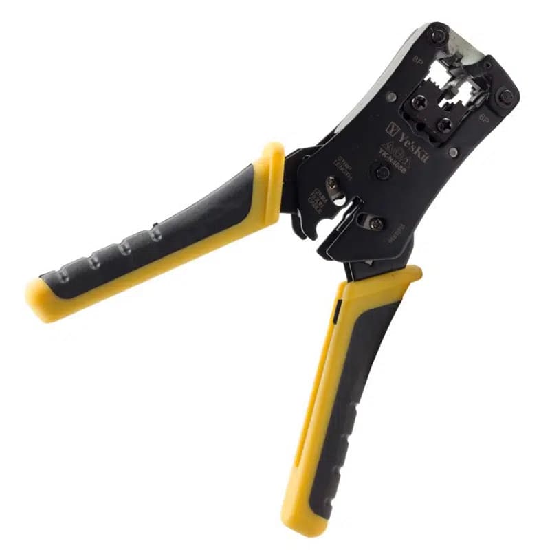 YesKit YK-N468B RJ11-RJ12-RJ22-RJ45 Sıkma Pensesi - Seyyar Elektronik