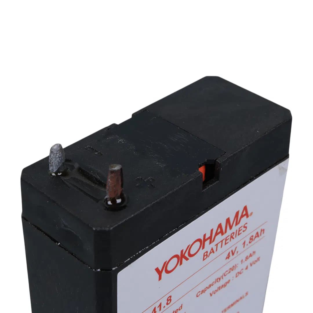 Yokohama YH-41.8 4 Volt - 1.8 Amper Akü (50x76x22 mm) - Seyyar Elektronik