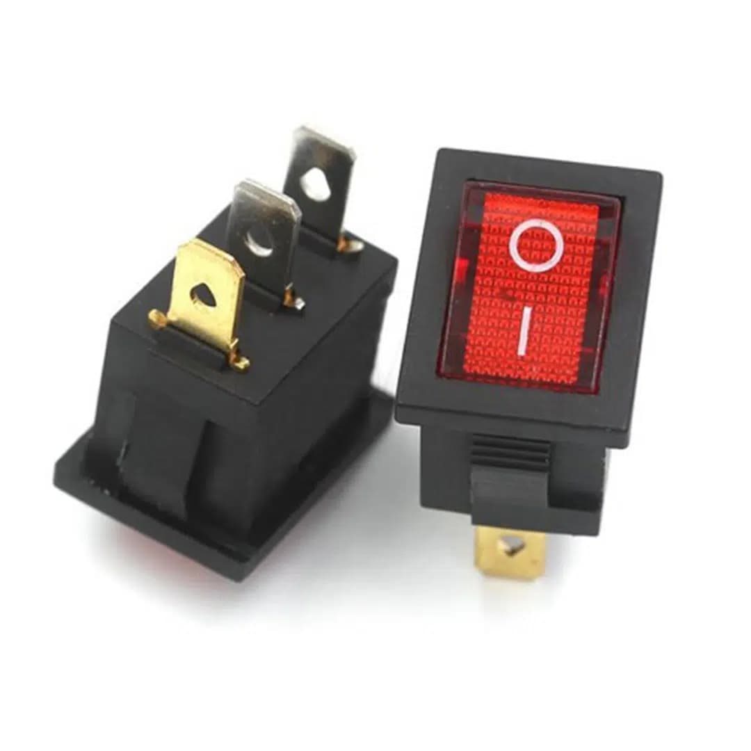 Yükseltici Anahtarı Işıklı 3 Bacaklı TK91 - küçük görsel 2