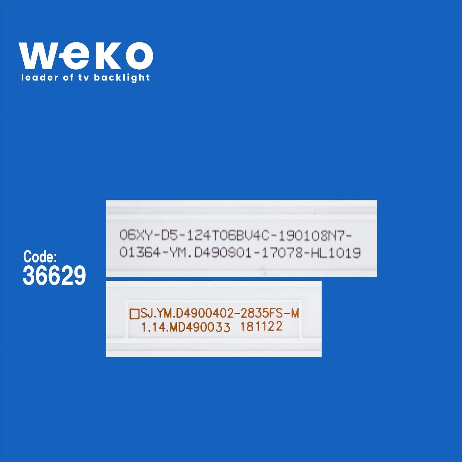 Yumatu 48'' inç 5 Adet Tv Led Bar - küçük görsel 2